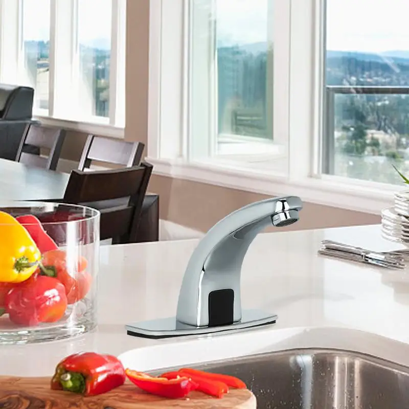 Infrared Sensor Faucet Hot Cold Hand Washing Sensor Faucet Bathroom Accessory for Kitchen Hotel
Infrared Sensor Faucet Hot Cold Hand Washing Sensor Faucet Bathroom Accessory for Kitchen Hotel