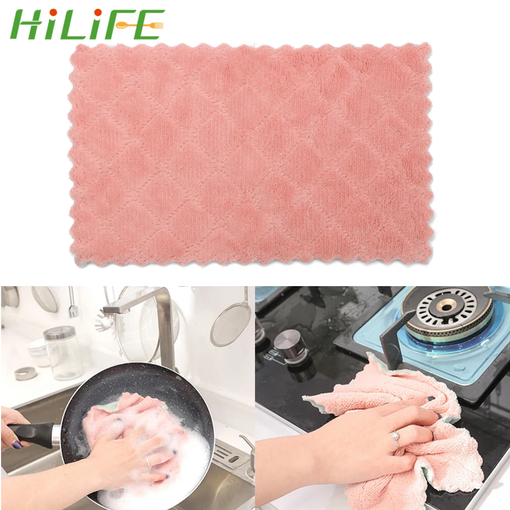 Household Cleaning Cloth Wipe Table Washing Towel Microfiber Kitchen Tableware Dish Cloth Super Absorbent Kitchen Tools Gadgets
Household Cleaning Cloth Wipe Table Washing Towel Microfiber Kitchen Tableware Dish Cloth Super Absorbent Kitchen Tools Gadgets