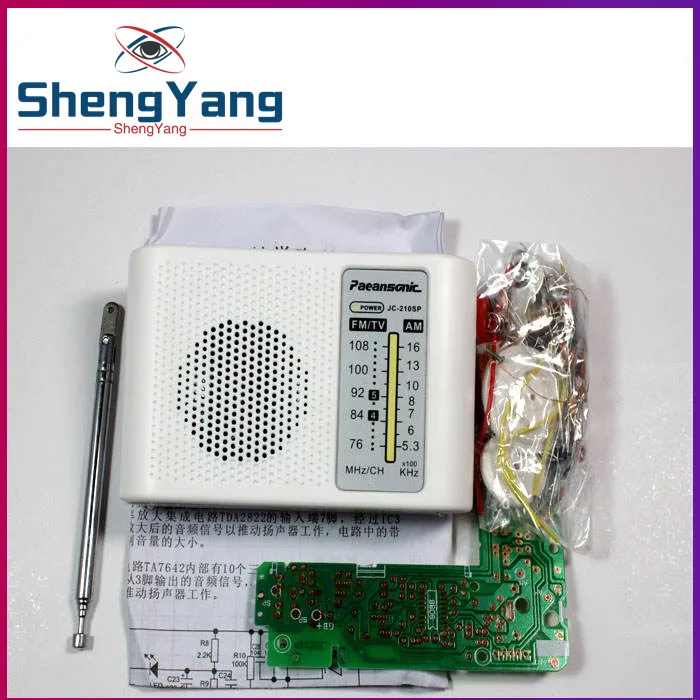 ShengYang 1set AM / FM stereo AM radio kit / DIY CF210SP electronic production suite For Arduino
ShengYang 1set AM / FM stereo AM radio kit / DIY CF210SP electronic production suite For Arduino