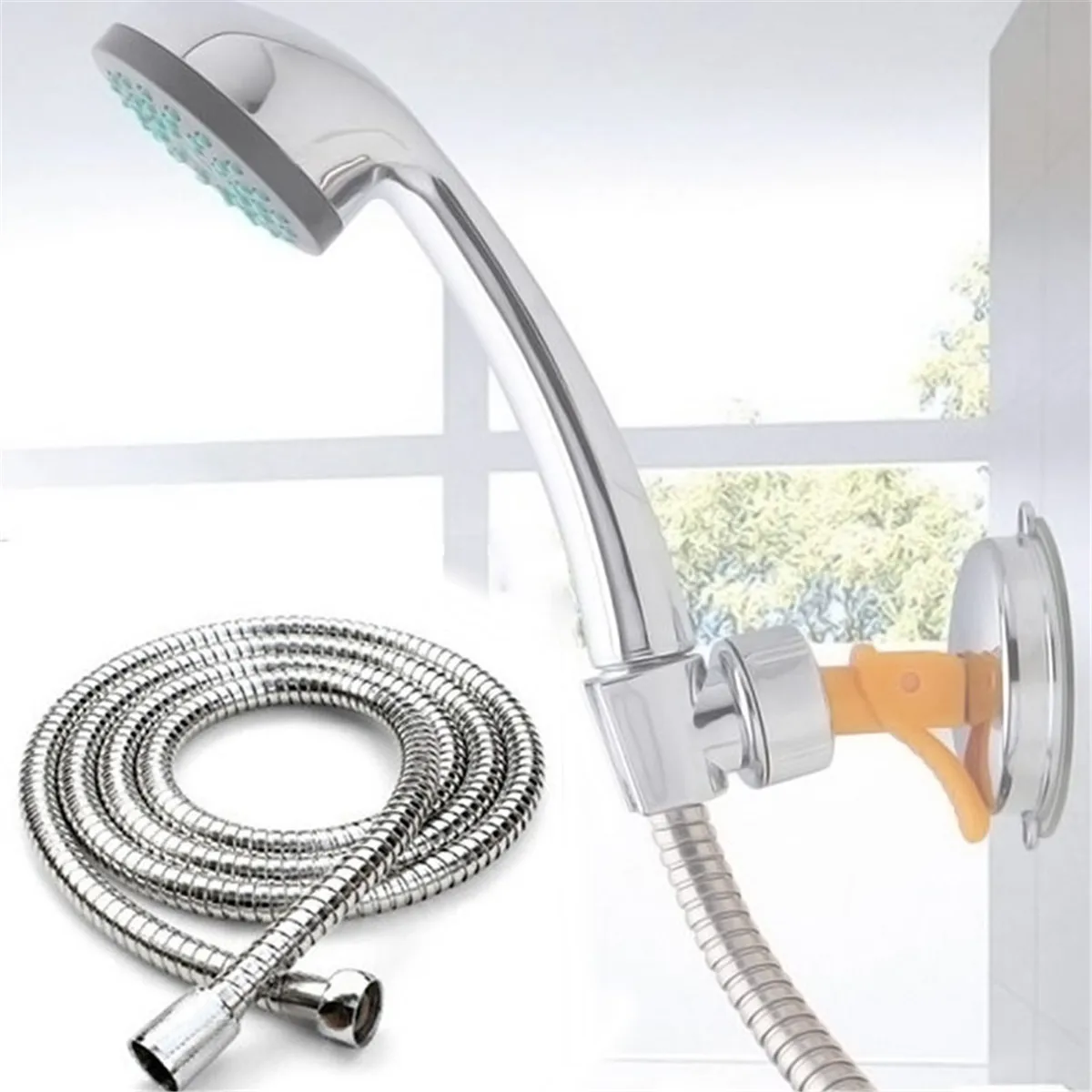 1.5m Stainless Steel Flexible Shower Hose Bathroom Heater Water Head Pipe Handheld Connector Hose For Bath Accessories
1.5m Stainless Steel Flexible Shower Hose Bathroom Heater Water Head Pipe Handheld Connector Hose For Bath Accessories