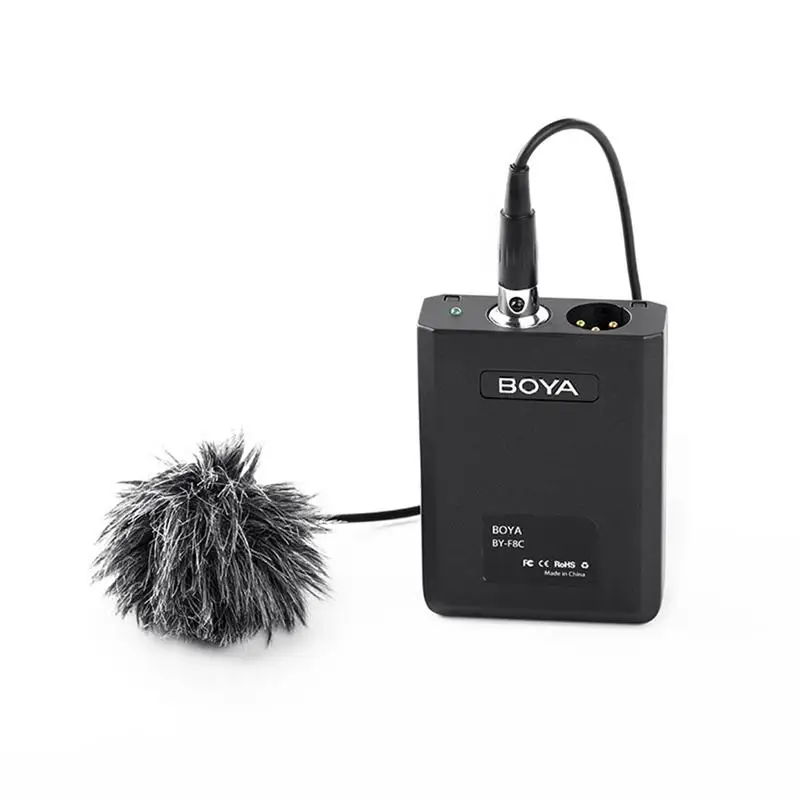 wireless microphone Professional USB Socket Microphone System BY-F8C/BY-F8OD Cardioid Lavalier Microphone for Video Instrument
wireless microphone Professional USB Socket Microphone System BY-F8C/BY-F8OD Cardioid Lavalier Microphone for Video Instrument