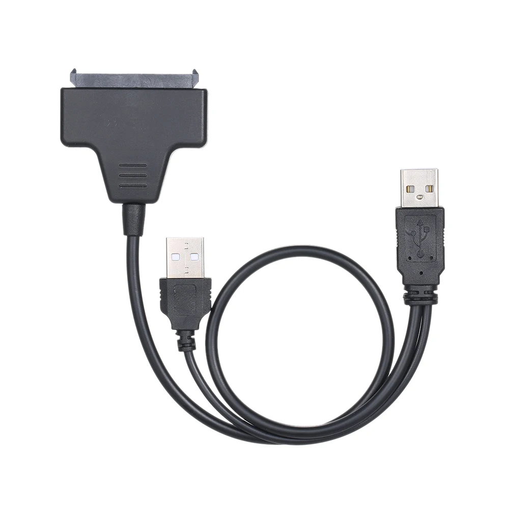 USB 2.0 to SATA Converter Adapter Cable Fast Read High-Speed For 2.5 SATA HDD Hard Drive Disk
USB 2.0 to SATA Converter Adapter Cable Fast Read High-Speed For 2.5 SATA HDD Hard Drive Disk
