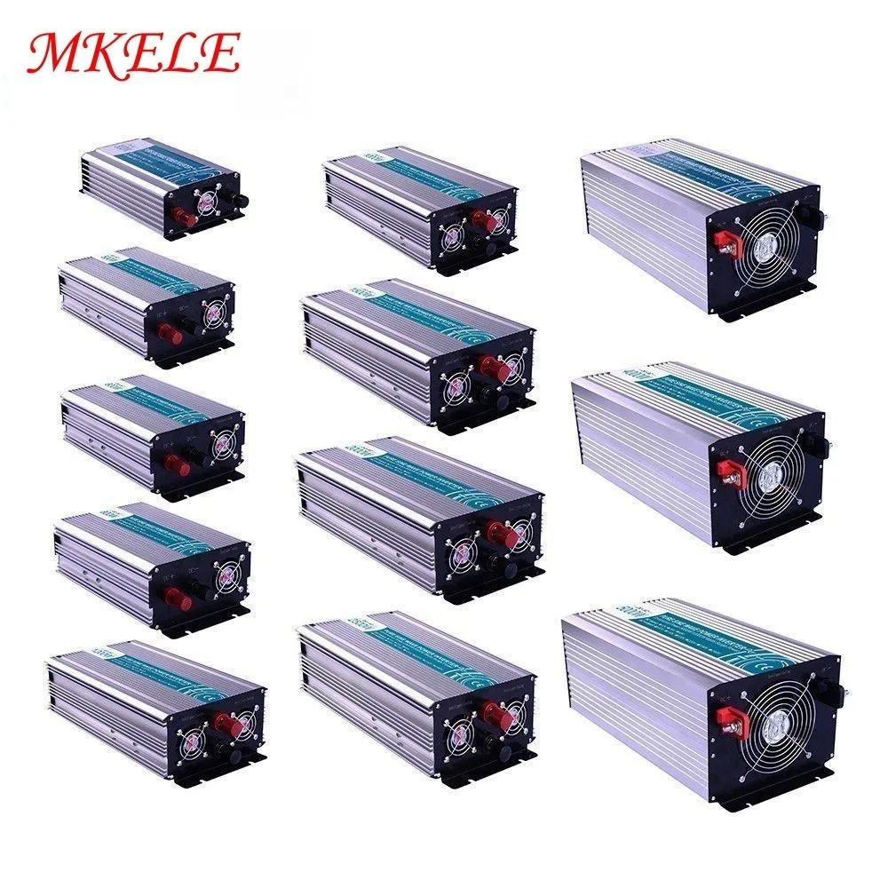 Pure Sine Wave Inverter 5V USB Output Cooling Fan12v 220v Solar Power Off Grid 300W-5000W Universal Or Customize Socket
Pure Sine Wave Inverter 5V USB Output Cooling Fan12v 220v Solar Power Off Grid 300W-5000W Universal Or Customize Socket