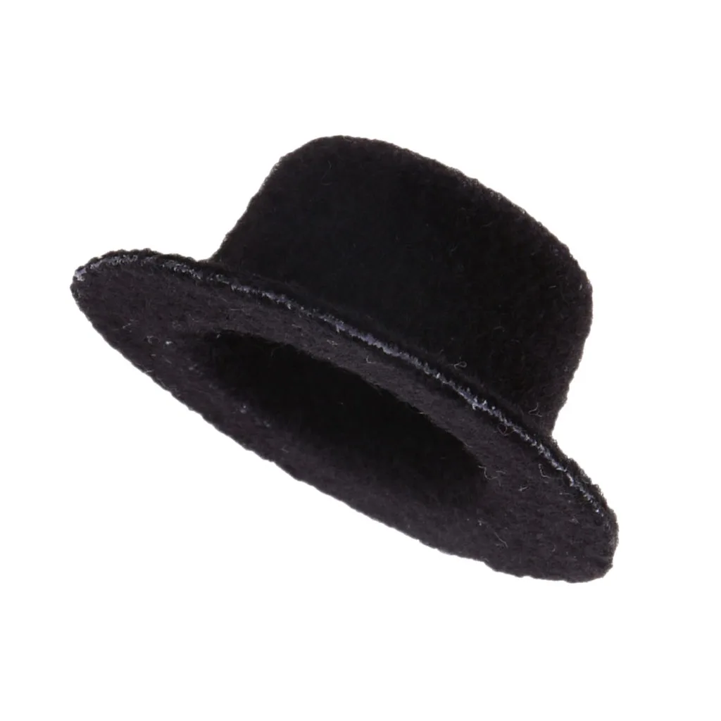 Dolls Hat Clothing accessories House 1:12 Mini Black Bowler Hat Wedding Racing Clothing baby doll Accessories
Dolls Hat Clothing accessories House 1:12 Mini Black Bowler Hat Wedding Racing Clothing baby doll Accessories