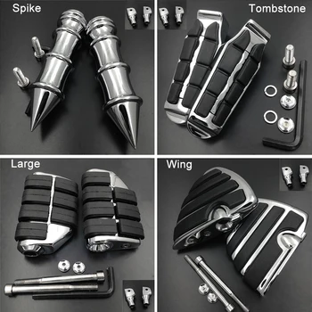 Rear Wing Foot Peg For Yamaha 11-15 Stryker XVS1300 / 85-08 V-Max VMX 1200 Passenger footpeg Rest pedal Billet Rubber Motorcycle
Rear Wing Foot Peg For Yamaha 11-15 Stryker XVS1300 / 85-08 V-Max VMX 1200 Passenger footpeg Rest pedal Billet Rubber Motorcycle