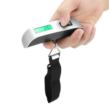 50kg/110lb Digital Electronic Luggage Scale Portable Suitcase Scale Handled Travel Bag Weighting Fish Hook Hanging Scale
50kg/110lb Digital Electronic Luggage Scale Portable Suitcase Scale Handled Travel Bag Weighting Fish Hook Hanging Scale