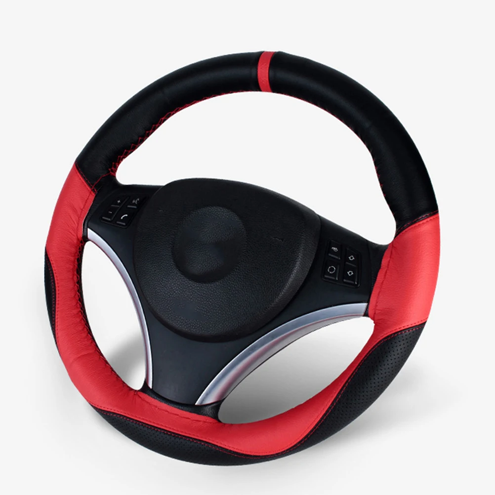 10.8cm Car Steering Wheel Cover Pu Leather Anti-Slip Wheel Sleeve Cover Protector For Automobiles Truck Interior Accessories
10.8cm Car Steering Wheel Cover Pu Leather Anti-Slip Wheel Sleeve Cover Protector For Automobiles Truck Interior Accessories