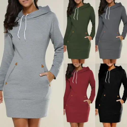 Women Hoodies Autumn Casual Long Sleeve Solid Hooded Tops Ladies Sweatshirt Pullover Loose Jumper Color as the real Photoes
Women Hoodies Autumn Casual Long Sleeve Solid Hooded Tops Ladies Sweatshirt Pullover Loose Jumper Color as the real Photoes