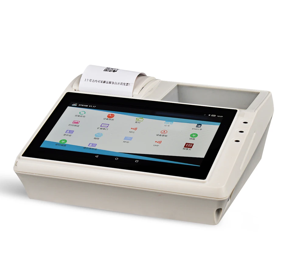 Китай KT807 2D сканер штрих кода считыватель Android Pos смарт Платежный терминал ID IC
