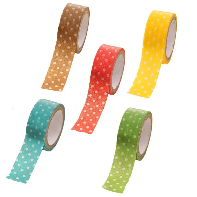 5 x Colors candy adhesive tap Decorative stripe peas for DIY craft decoration stripe decoration gift set - Color Random
5 x Colors candy adhesive tap Decorative stripe peas for DIY craft decoration stripe decoration gift set - Color Random