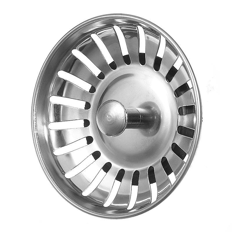 High Quality 1pc 304 Stainless Steel Kitchen Sink Strainer Stopper Waste Plug Sink Filter Bathroom Basin Sink Drain
High Quality 1pc 304 Stainless Steel Kitchen Sink Strainer Stopper Waste Plug Sink Filter Bathroom Basin Sink Drain