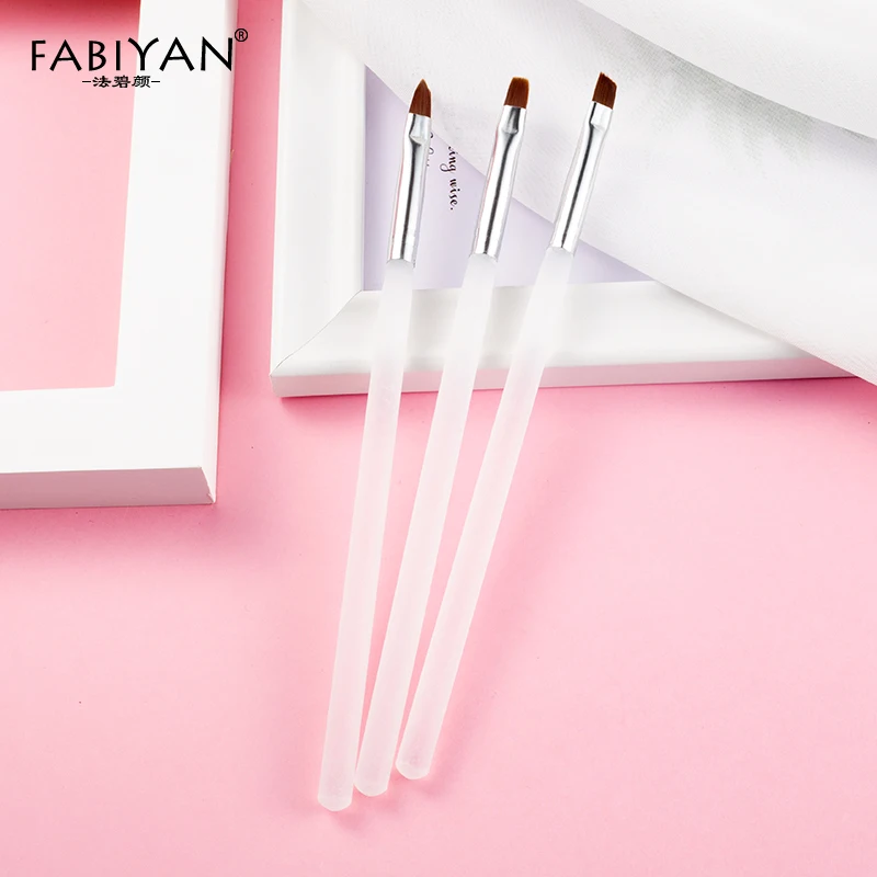 Nail Art Brush 3PCS/Set Transparent Drawing Carving Brush Pen Acrylic UV Gel Phototherapy Flat Extentsion Manicure Tools Kit
Nail Art Brush 3PCS/Set Transparent Drawing Carving Brush Pen Acrylic UV Gel Phototherapy Flat Extentsion Manicure Tools Kit