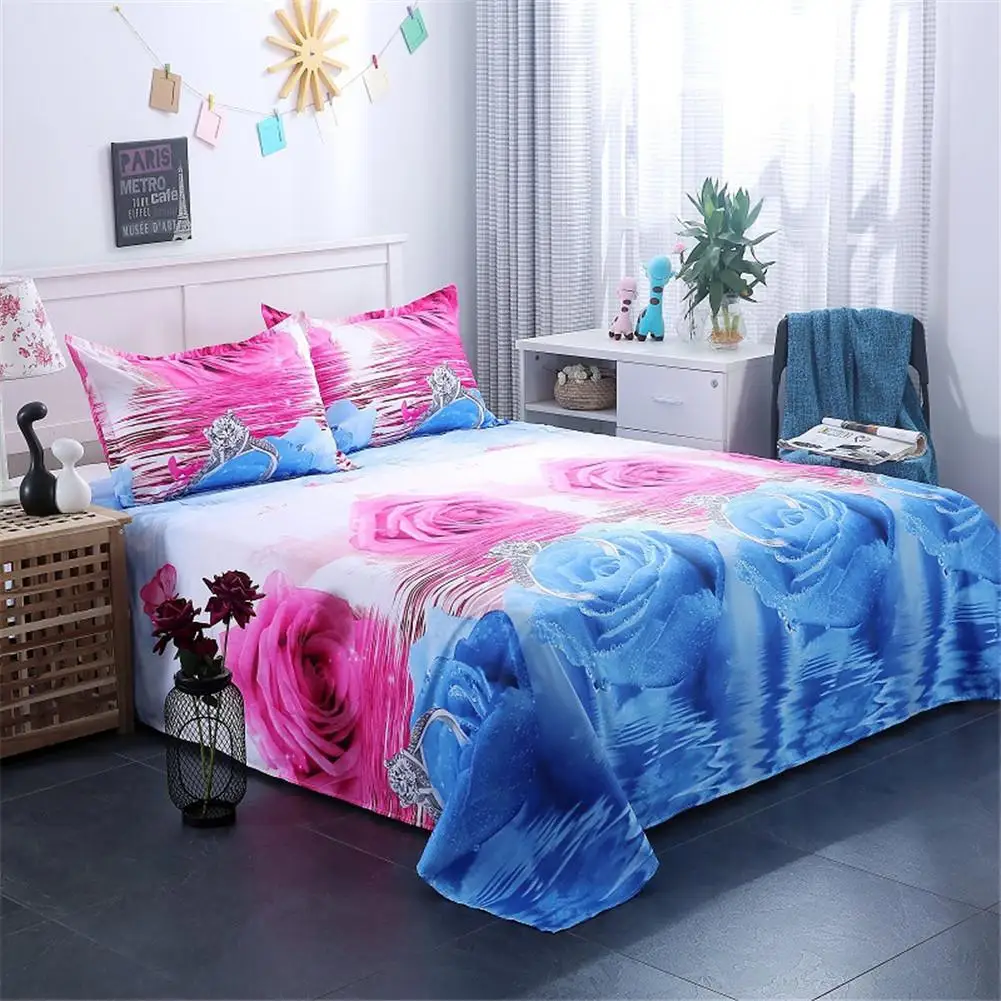 AsyPets 3Pcs/Set Romantic 3D Rose Pattern Printing Bed Sheet Pillow Cover Bedding Set
AsyPets 3Pcs/Set Romantic 3D Rose Pattern Printing Bed Sheet Pillow Cover Bedding Set