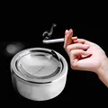 1Pc Car Ashtray Cigarette Smoke Holder Portable Storage Black Trash Bin Dust Garbage For Car Interior Accessories Auto Ashtray