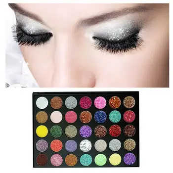 Diamond Glitter Eyeshadow 35 Colors Single Palette Illuminator Makeup Shimmer Metal Eye Shadow Shine Pigment Cosmetics
Diamond Glitter Eyeshadow 35 Colors Single Palette Illuminator Makeup Shimmer Metal Eye Shadow Shine Pigment Cosmetics