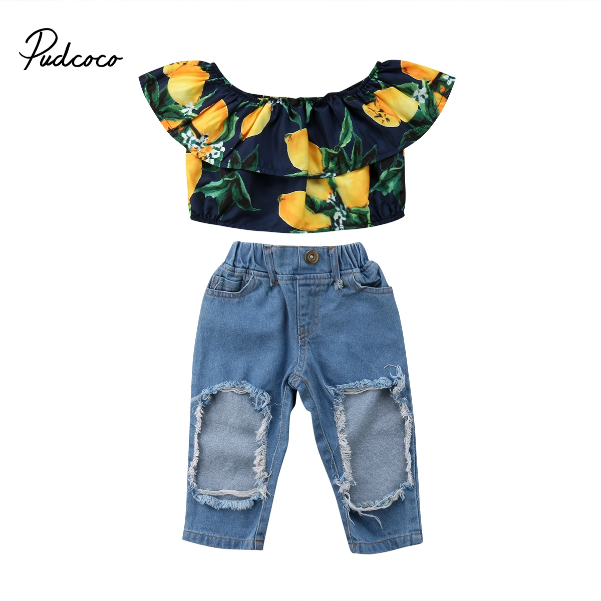 2019 pudcoco New Casual Clothing Set Cotton 2Pcs Baby Toddler Girls Kids Floral Tube Top+Hole Jeans Deinm Pants Clothes Outfits
2019 pudcoco New Casual Clothing Set Cotton 2Pcs Baby Toddler Girls Kids Floral Tube Top+Hole Jeans Deinm Pants Clothes Outfits