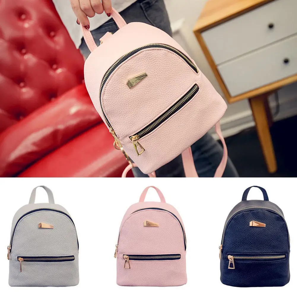 New Women Mini Bags Backpack Girl School Shoulder Bag Rucksack PU Leather Travel Bags Casual Backpacks
New Women Mini Bags Backpack Girl School Shoulder Bag Rucksack PU Leather Travel Bags Casual Backpacks