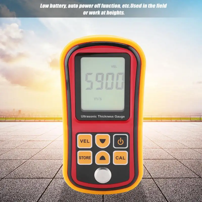 GM100 Thickness Gauge Tester Ultrasonic Thickness Gauge 1.2-220mm Steel Width Testing Monitor Width Measuring Instrument New c
GM100 Thickness Gauge Tester Ultrasonic Thickness Gauge 1.2-220mm Steel Width Testing Monitor Width Measuring Instrument New c