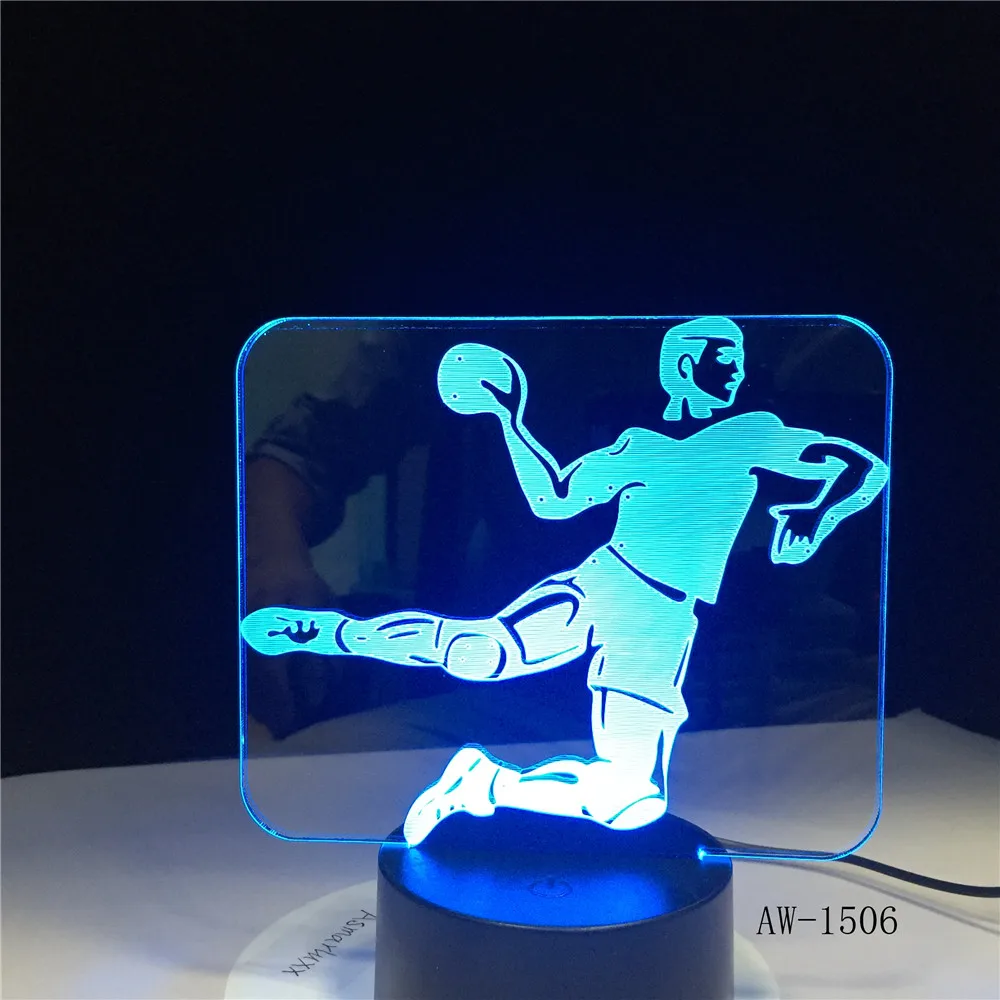 Светодиодный ночник 3D Handball, детский подарок для детей, Детский Ночной светильник, спортивный Настольный светильник, прикроватный светильник, Прямая поставка
Светодиодный ночник 3D Handball, детский подарок для детей, Детский Ночной светильник, спортивный Настольный светильник, прикроватный светильник, Прямая поставка
