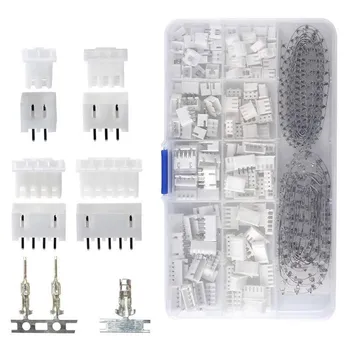 560Piece 2.54mm JST-XHP 2/3/4/5 Pin Housing with 2.54mm JST XH Male/Female Pin Header Dupont Wire Connector Kit
560Piece 2.54mm JST-XHP 2/3/4/5 Pin Housing with 2.54mm JST XH Male/Female Pin Header Dupont Wire Connector Kit