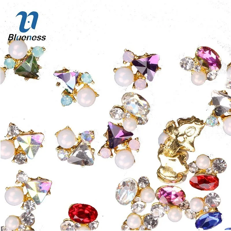 Blueness 10pcs 3D Pearl Nail Art Decoration DIY Glitter Colorful Crystal Design Nail Rhinestone Jewelry Alloy Nails Accessoires
Blueness 10pcs 3D Pearl Nail Art Decoration DIY Glitter Colorful Crystal Design Nail Rhinestone Jewelry Alloy Nails Accessoires