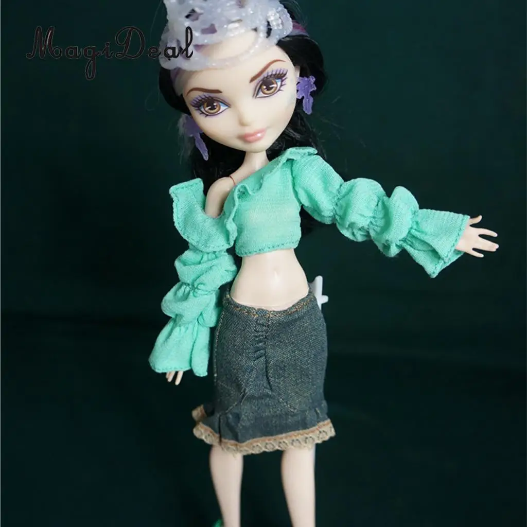 1/6 Scale Cloth Doll Clothes Dress Suit for Doll Green Top & Skirt Miniskirt Outfit Dolls Accessory Kids Toys Gift
1/6 Scale Cloth Doll Clothes Dress Suit for Doll Green Top & Skirt Miniskirt Outfit Dolls Accessory Kids Toys Gift