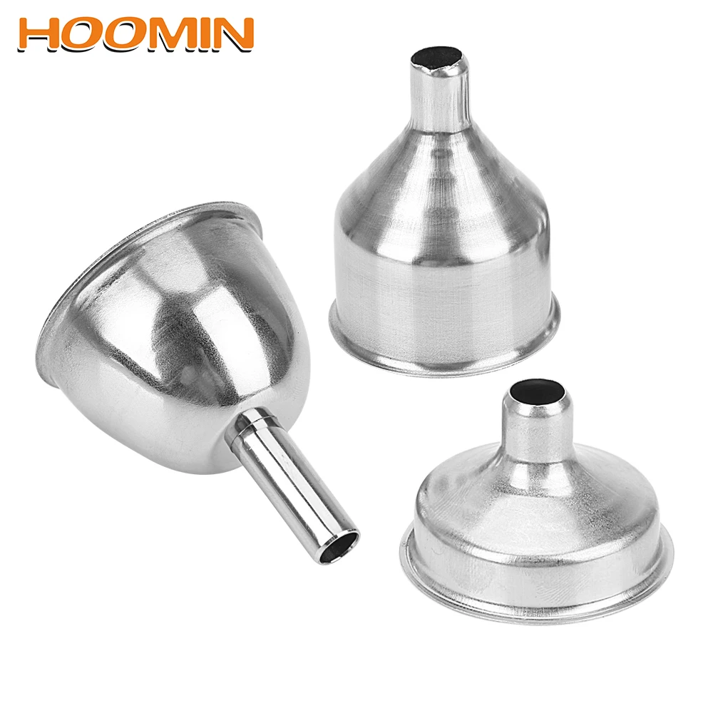 HOOMIN Mini Stainless Steel Small Mouth Funnels for Filling Hip Flask Narrow-Mouth Bottles Bar Wine Flask Funnel Kitchen Tools
HOOMIN Mini Stainless Steel Small Mouth Funnels for Filling Hip Flask Narrow-Mouth Bottles Bar Wine Flask Funnel Kitchen Tools