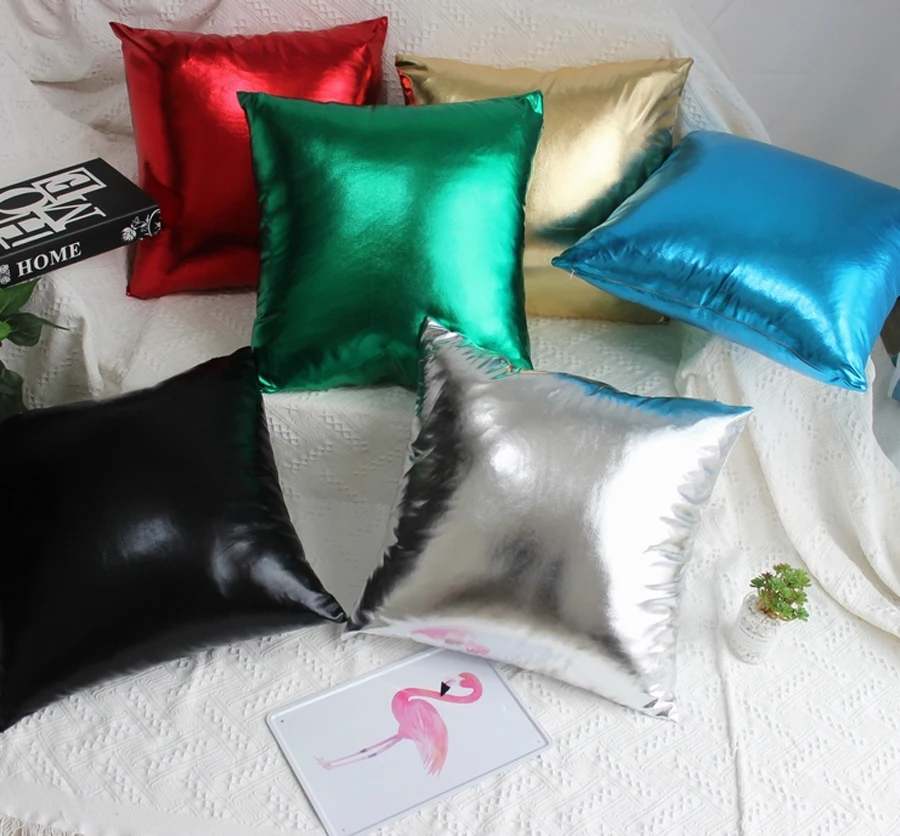 Square FOIL gold silver shining party pillow Cushion Cover 45 cm Modern Fashion Home Decoration 
Square FOIL gold silver shining party pillow Cushion Cover 45 cm Modern Fashion Home Decoration