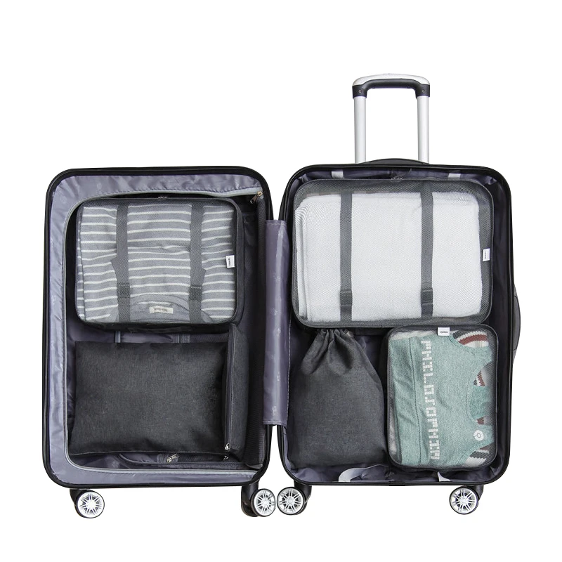 6Pcs/Set Travel Clothes Bag Set Women's Men's Suitcase Underwear Sock Toiletries Sort Storage Pouch Organize Luggage Accessories
6Pcs/Set Travel Clothes Bag Set Women's Men's Suitcase Underwear Sock Toiletries Sort Storage Pouch Organize Luggage Accessories