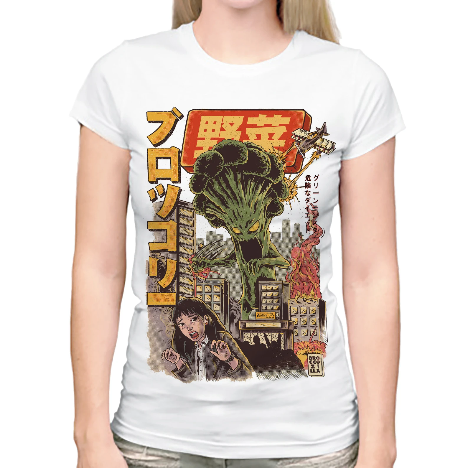 Japan anime ramen fight brocco kaiju funny t shirt women summer 2019 new white short sleeve casual Harajuku tshirt femme
Japan anime ramen fight brocco kaiju funny t shirt women summer 2019 new white short sleeve casual Harajuku tshirt femme