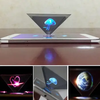 3D Video Display Projector Hologram Miniature PET Universal PET 3D Projector For Smart Phone
3D Video Display Projector Hologram Miniature PET Universal PET 3D Projector For Smart Phone