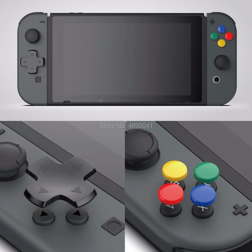 Skull & Co. D-Pad Button Cap Set Thumb Grip for Nintend Nintendos Switch Joy-Con Controller Repair Part Game Accessories
Skull & Co. D-Pad Button Cap Set Thumb Grip for Nintend Nintendos Switch Joy-Con Controller Repair Part Game Accessories