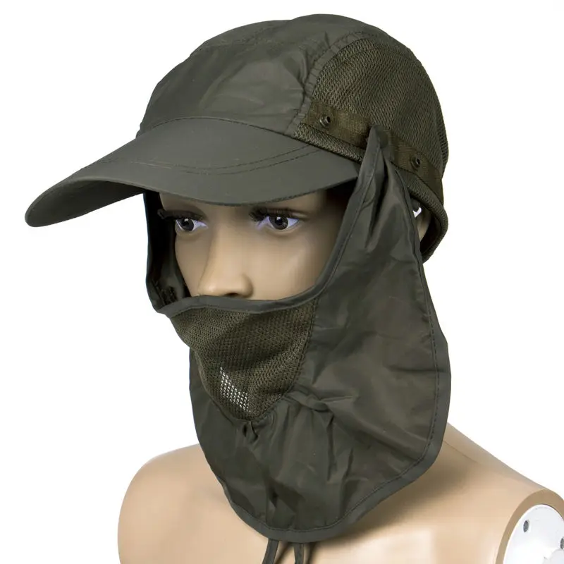 High Quality Outdoor Sport Hiking Camping Visor Hat UV Protection Face Neck Cover Fishing Sun Protcet Cap
High Quality Outdoor Sport Hiking Camping Visor Hat UV Protection Face Neck Cover Fishing Sun Protcet Cap