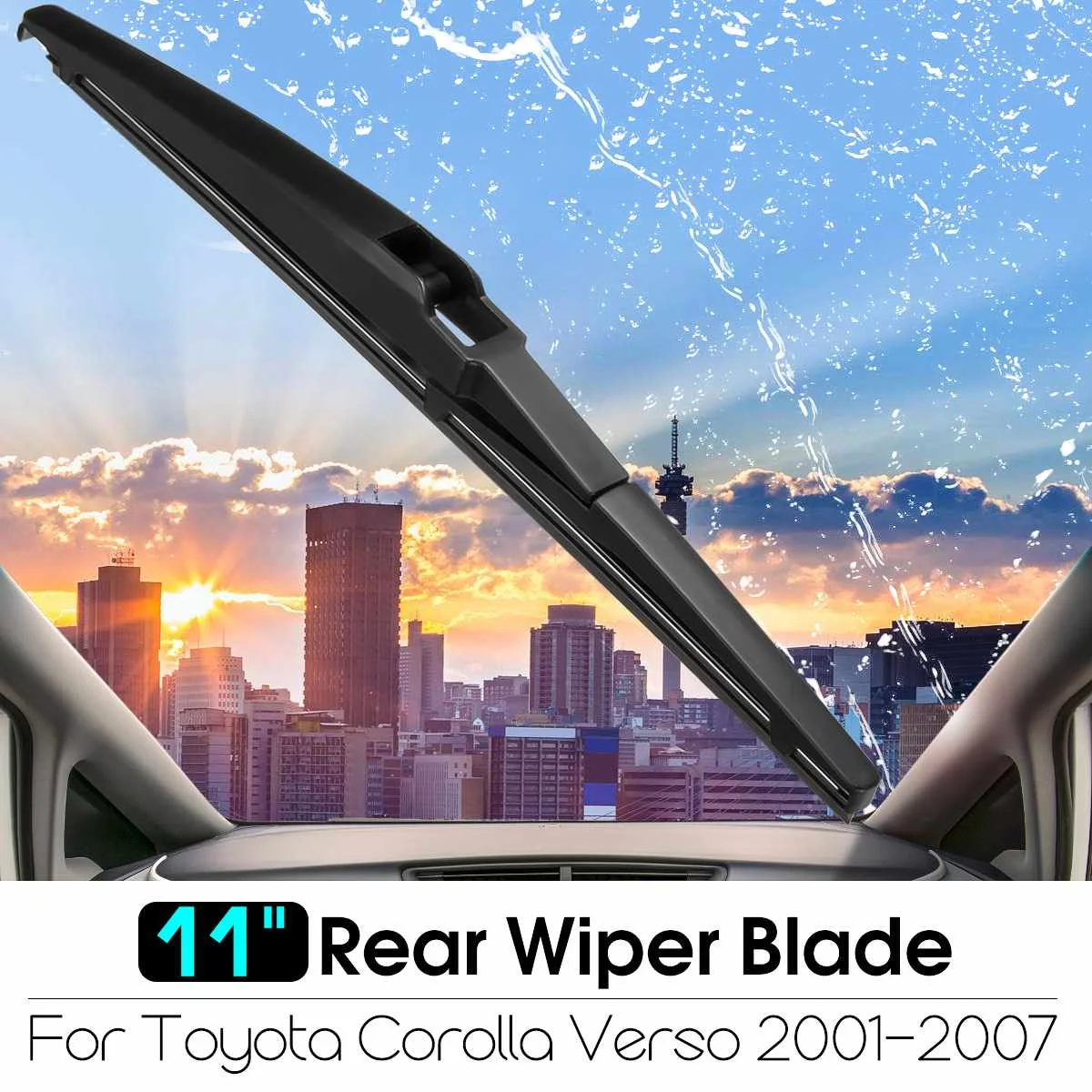 Car Rear Window Windscreen Wiper Blade For Toyota Corolla Verso 2001 2002 2003 2004 2005 2006 2007 Car Styling 11 inch 283mm
Car Rear Window Windscreen Wiper Blade For Toyota Corolla Verso 2001 2002 2003 2004 2005 2006 2007 Car Styling 11 inch 283mm