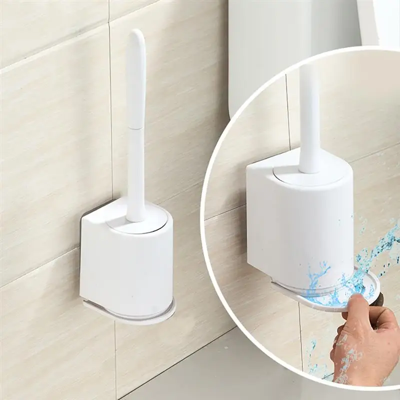 Floor-Standing Or Wall-Mounted Toilet Brush Set With Base Toilet Cleaning Long TPR Bathroom Brush For Toilet WC Accessories
Floor-Standing Or Wall-Mounted Toilet Brush Set With Base Toilet Cleaning Long TPR Bathroom Brush For Toilet WC Accessories