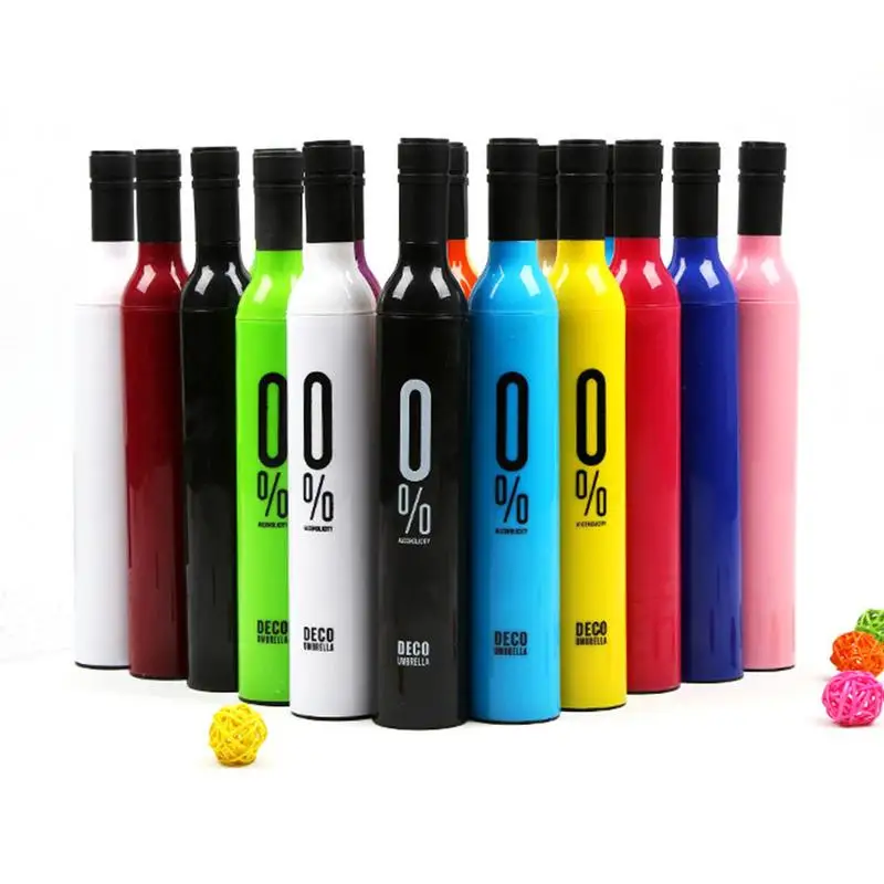 Creative Gift Wine Bottle Umbrella Folding UV Sunshade Umbrellas Sport Gear For Men Women Children
Creative Gift Wine Bottle Umbrella Folding UV Sunshade Umbrellas Sport Gear For Men Women Children