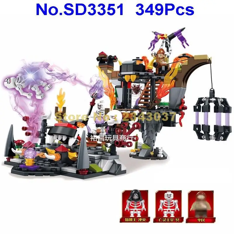 SD3351 349pcs Ghost Tribes World Tribes War King Altar With Light Building Blocks
SD3351 349pcs Ghost Tribes World Tribes War King Altar With Light Building Blocks
