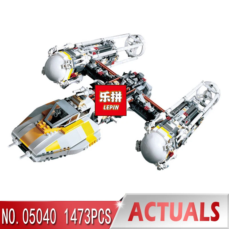 Lepin 05040 STAR Y wing Attack fighter Building Assembled Block Brick DIY Toy Educational Gift Compatible 10134 WARS
Lepin 05040 STAR Y wing Attack fighter Building Assembled Block Brick DIY Toy Educational Gift Compatible 10134 WARS