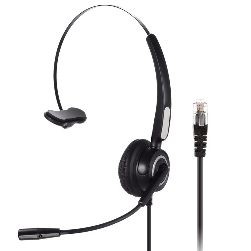 CLAITE RJ9 Call Center Headpones Monaural Customer Service Headphone Noise Reduction Headset Call Headphone with Mic
CLAITE RJ9 Call Center Headpones Monaural Customer Service Headphone Noise Reduction Headset Call Headphone with Mic
