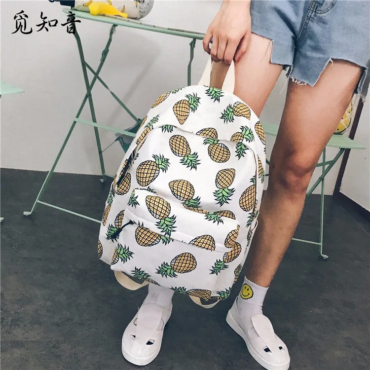 2019 Women Canvas Backpack For Teenagers Girls Boys School Bag Student Cute Pineapple Printing Backpack Travel Big Hot Sale
2019 Women Canvas Backpack For Teenagers Girls Boys School Bag Student Cute Pineapple Printing Backpack Travel Big Hot Sale