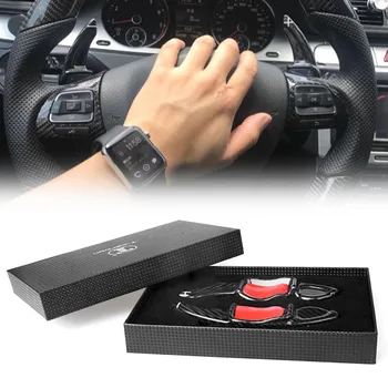 Real Carbon Fiber Steering Wheel Paddle Shift Extension For Volkswagen MK5 MK6 GTI R20 R32 R36 CC Scirocco Auto Car Accessories
Real Carbon Fiber Steering Wheel Paddle Shift Extension For Volkswagen MK5 MK6 GTI R20 R32 R36 CC Scirocco Auto Car Accessories