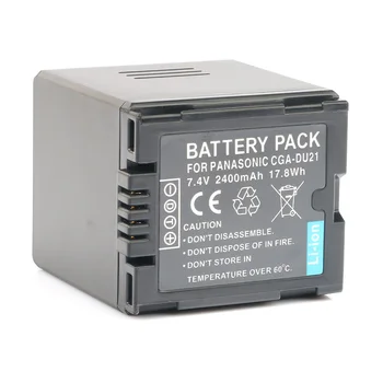 LANFULANG 7.4V 2400mAh CGA CGR DU21 Camera Battery for Panasonic NV-GS21 NV-GS22 NV-GS25 NV-GS27 NV-GS28 NV-GS30
LANFULANG 7.4V 2400mAh CGA CGR DU21 Camera Battery for Panasonic NV-GS21 NV-GS22 NV-GS25 NV-GS27 NV-GS28 NV-GS30