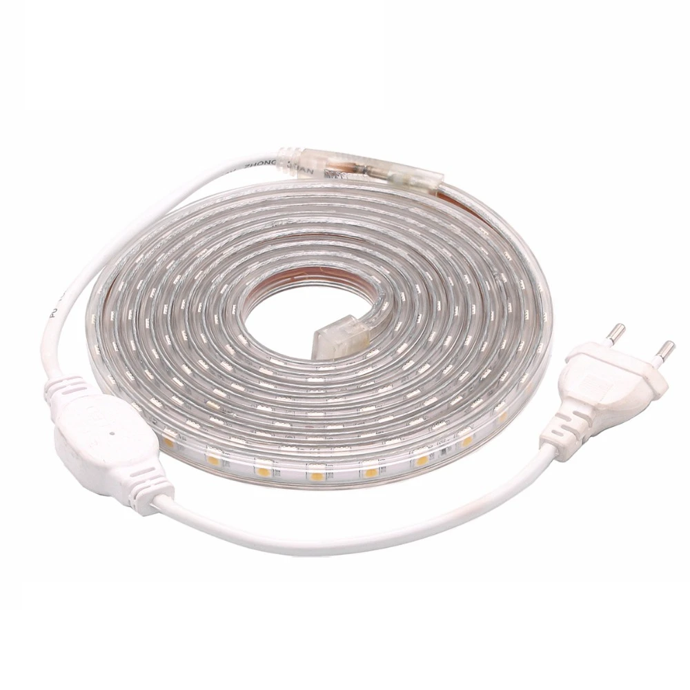 220V AC LED strip Waterproof tape 5050 flexible LED strips lights outdoor garden lighting with EU plug clips on free 60 leds/M
220V AC LED strip Waterproof tape 5050 flexible LED strips lights outdoor garden lighting with EU plug clips on free 60 leds/M