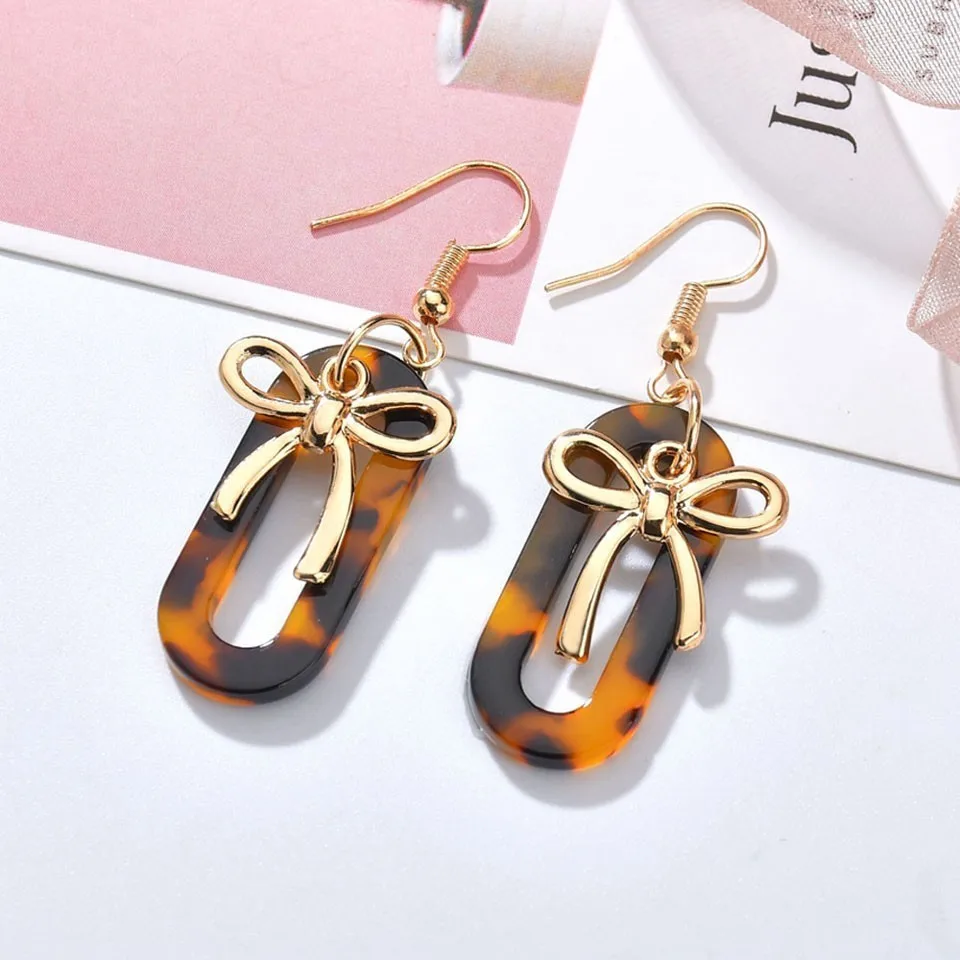 Latest Trendy Geometric Drop Earrings Women Handmade Small Bowknot Decoration Earrings Free Shipping Fashion Jewelry
Latest Trendy Geometric Drop Earrings Women Handmade Small Bowknot Decoration Earrings Free Shipping Fashion Jewelry