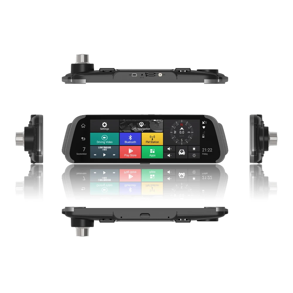 iMars T907 HD Rearview Mirror 1080P Dual Lens Recorder 10 Inch 4G Android Car GPS Navigation WIFI 10Inch 170 Degree 800 Mega
iMars T907 HD Rearview Mirror 1080P Dual Lens Recorder 10 Inch 4G Android Car GPS Navigation WIFI 10Inch 170 Degree 800 Mega