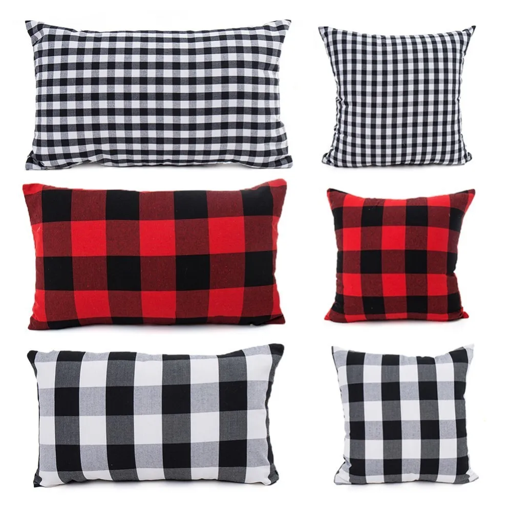 Plaid Cushion Cover Polyester Cotton Plaid Pillow Cases Square Rectangle Pillow Cover for Sofa Room Home Office Decorations
Plaid Cushion Cover Polyester Cotton Plaid Pillow Cases Square Rectangle Pillow Cover for Sofa Room Home Office Decorations