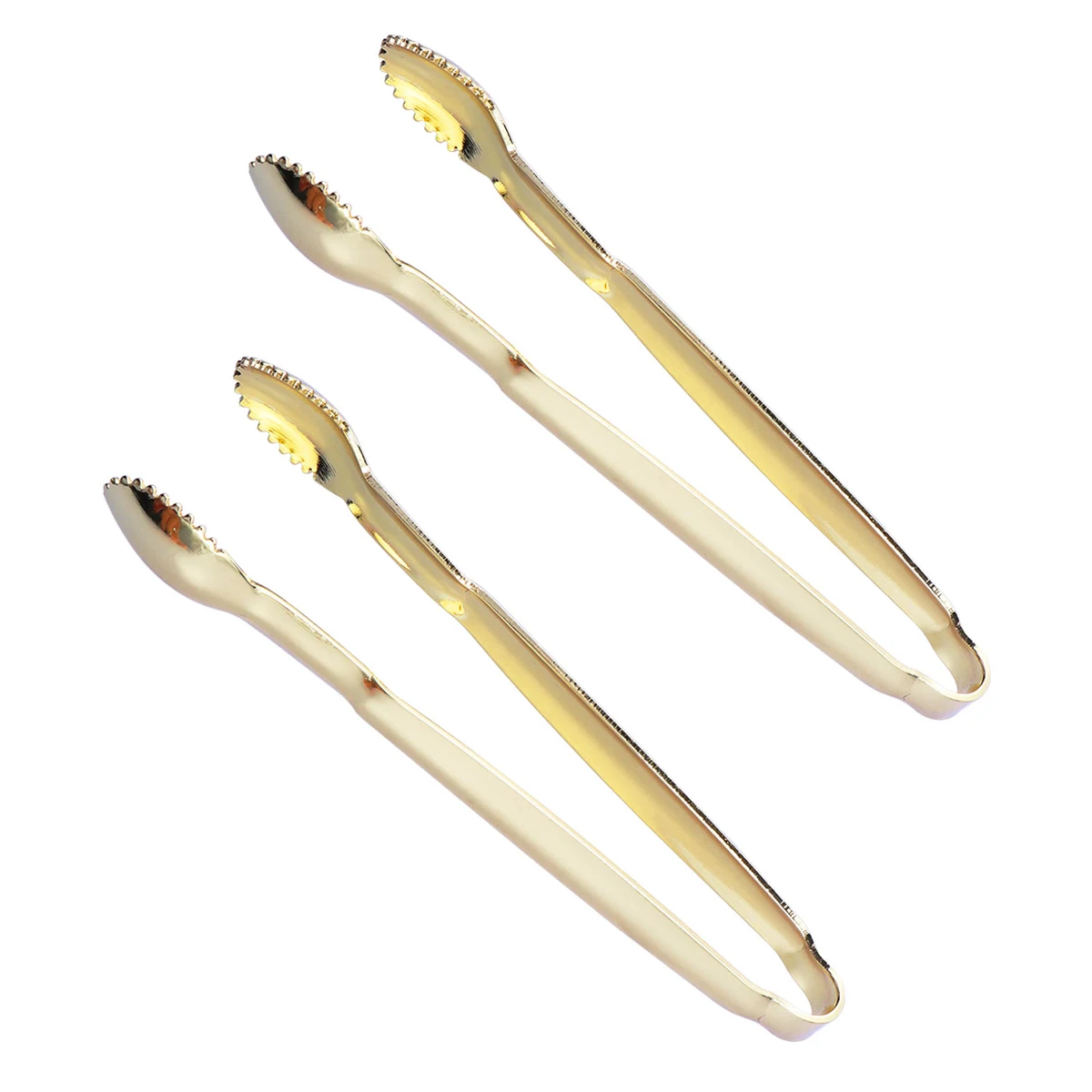 2pcs Gold Plated Mini Serving Tongs Sugar Cube Tongs Stainless Steel Mini Ice Tong Perfect for Tea Party Coffee Bar Supplies
2pcs Gold Plated Mini Serving Tongs Sugar Cube Tongs Stainless Steel Mini Ice Tong Perfect for Tea Party Coffee Bar Supplies