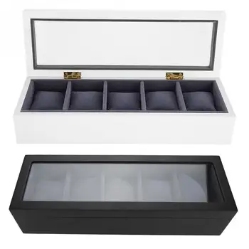 5 Grids Wrist Watch Display Box Storage Holder Organizer Watch Case Jewelry Dispay Watch Nail Art Equipment Accessories
5 Grids Wrist Watch Display Box Storage Holder Organizer Watch Case Jewelry Dispay Watch Nail Art Equipment Accessories