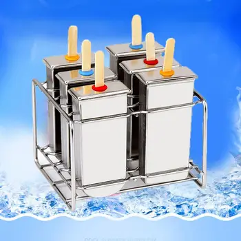 6 Pcs/set Ice Popsicle Molds DIY Stainless Steel Rack 6 Ice Mold Rack Set Pop Makers Kitchen Accessories Summer DIY Supplies
6 Pcs/set Ice Popsicle Molds DIY Stainless Steel Rack 6 Ice Mold Rack Set Pop Makers Kitchen Accessories Summer DIY Supplies
