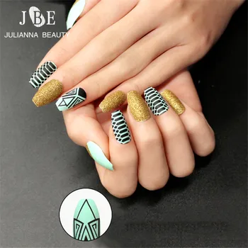 24pcs/box Ballerina Fake Nails With glue Long Size Pointed Color DIY Nail Art Glitter Press On Nails Tips Accessory nep nagels
24pcs/box Ballerina Fake Nails With glue Long Size Pointed Color DIY Nail Art Glitter Press On Nails Tips Accessory nep nagels